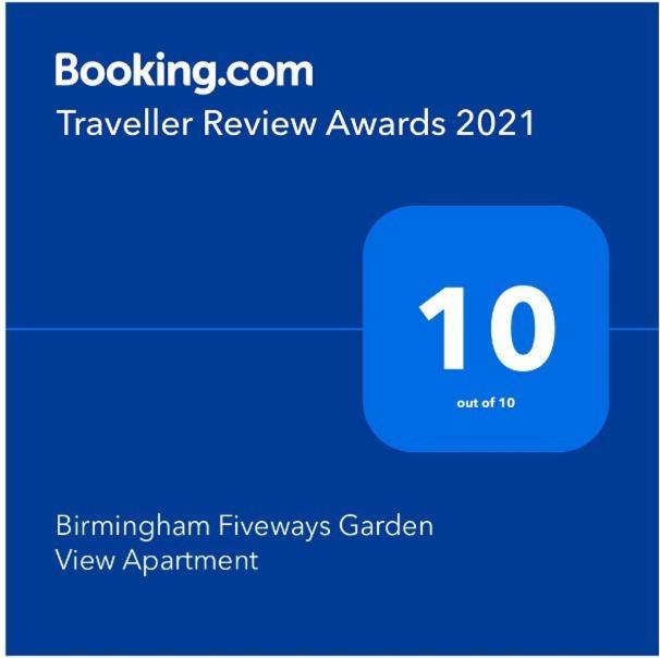 Birmingham Fiveways Garden View Apartment Luaran gambar